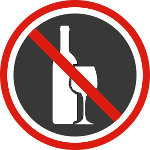 No Alcohol Icon