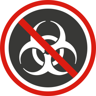 No Hazardous Material Icon