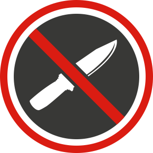 No Swords or Knives Icon